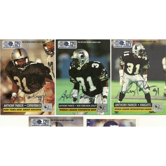 NEW York Knights Jersey 90s APEX T-shirt L white WLAF Nfl Europe football vtg - Picture 7 of 11